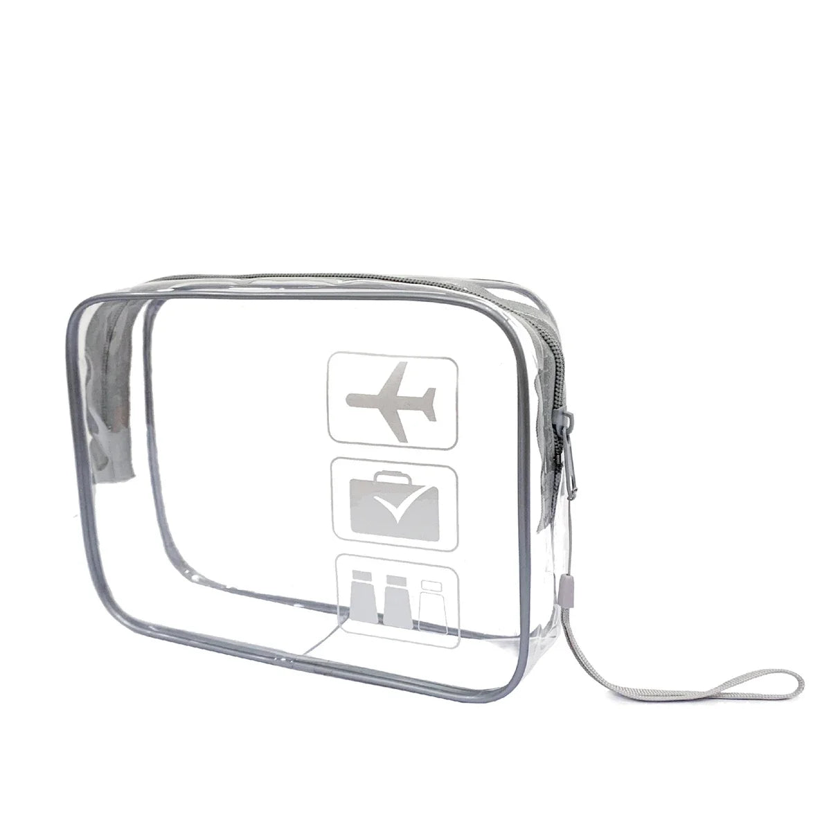 Transparent Zipper Makeup Bag