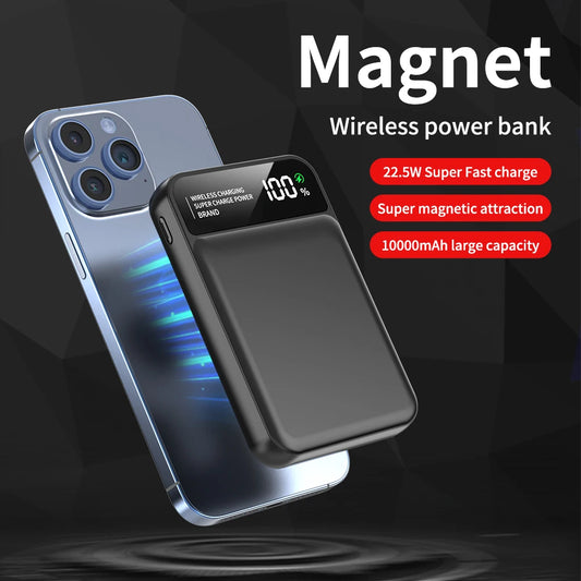 10000mAh Portable Magnetic Power Bank