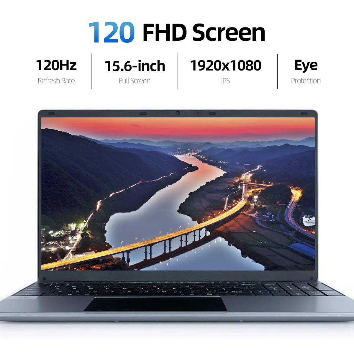 15.6 Inch 12GB DDR4 512GB SSD Intel Laptop