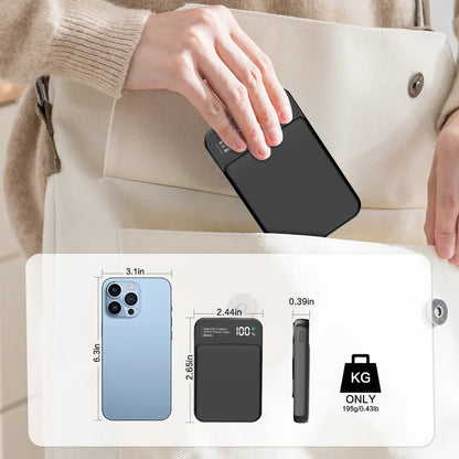 10000mAh Portable Magnetic Power Bank