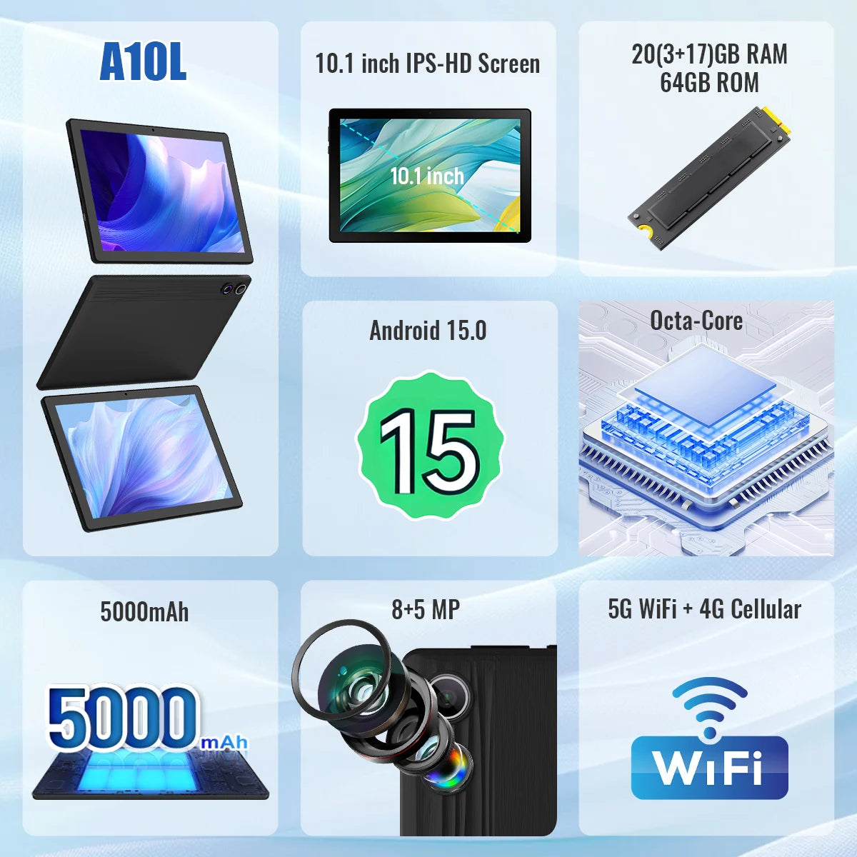 2026 Android 15 Tablet