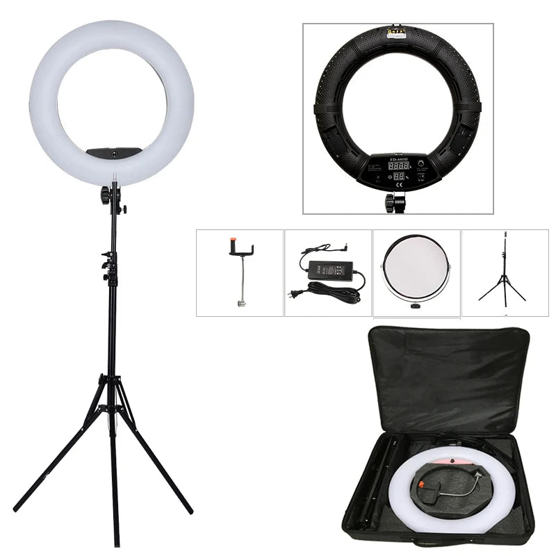 Yidoblo 96W Ring Light FD-480 Pro Beauty Studio LED Ring
