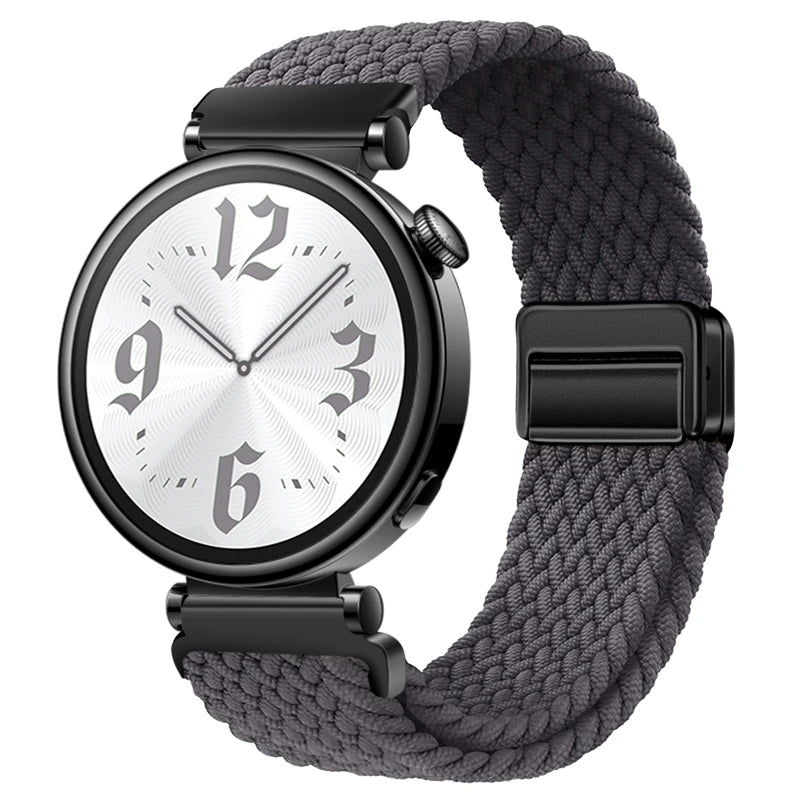 18mm Braided Magnetic Strap For huawei watch