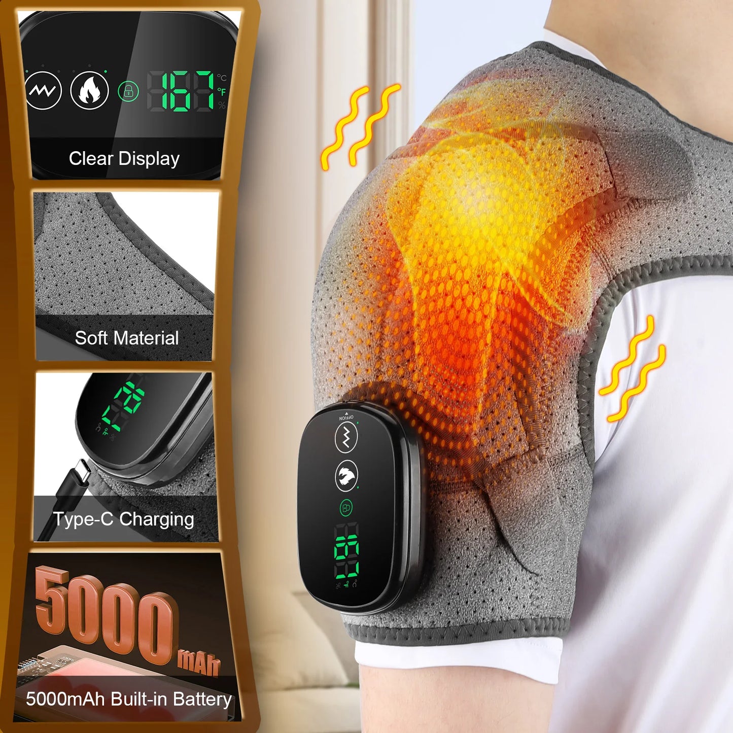 Electric Heated Shoulder Brace