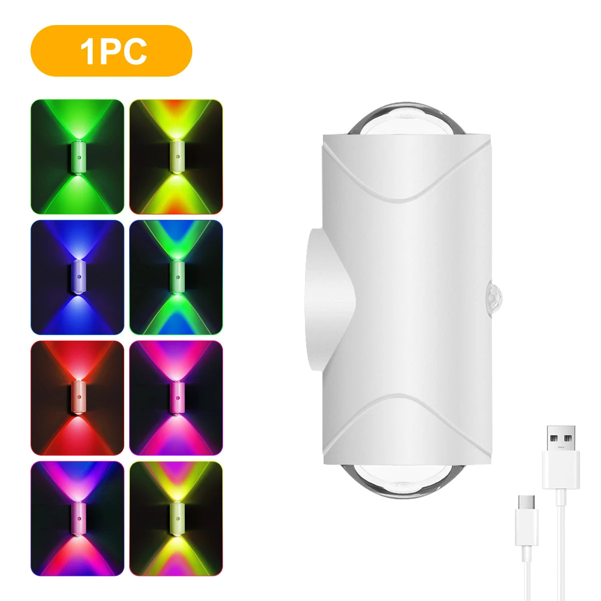 LED Motion Sensor Wall Sconce Lights