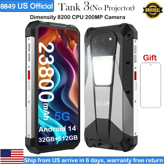8849 Tank 3 Rugged 32GB 512GB Android14