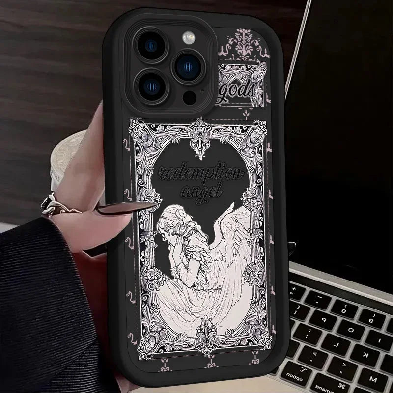 Retro Punk Cupid Angel Case