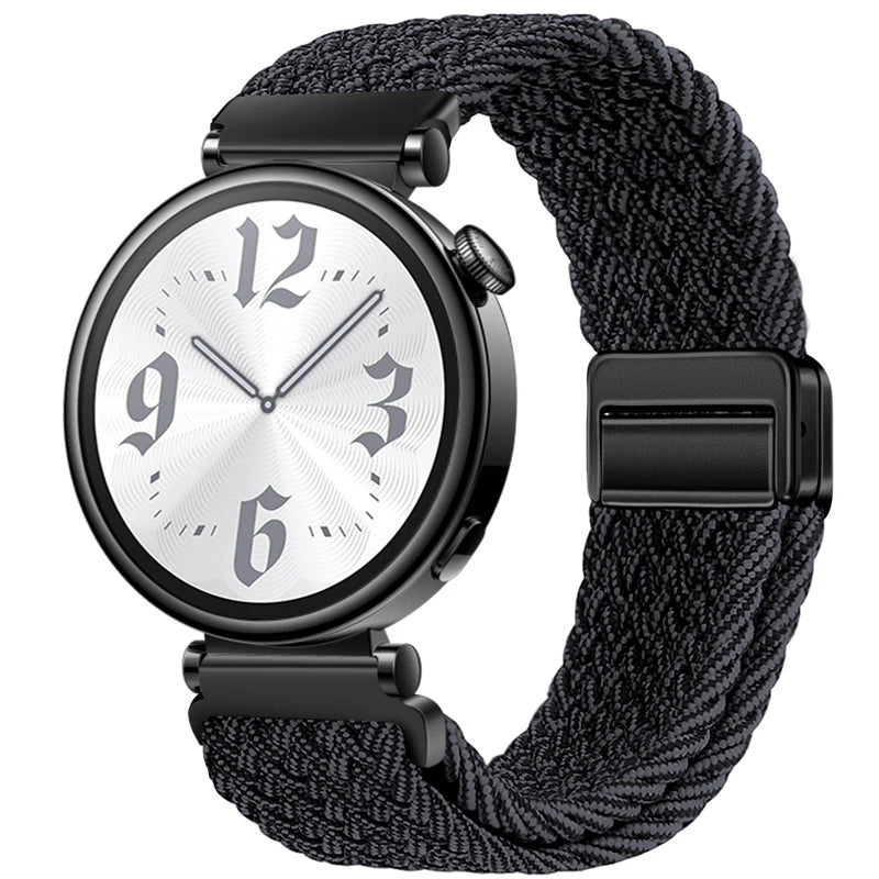 18mm Braided Magnetic Strap For huawei watch
