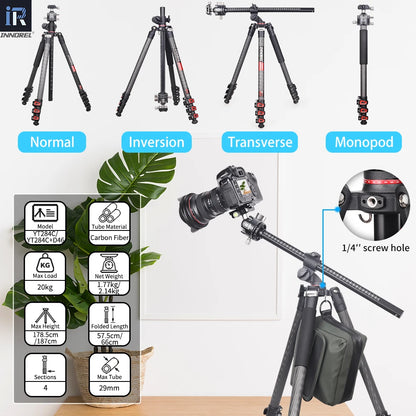 Carbon Fiber Horizontal Tripod
