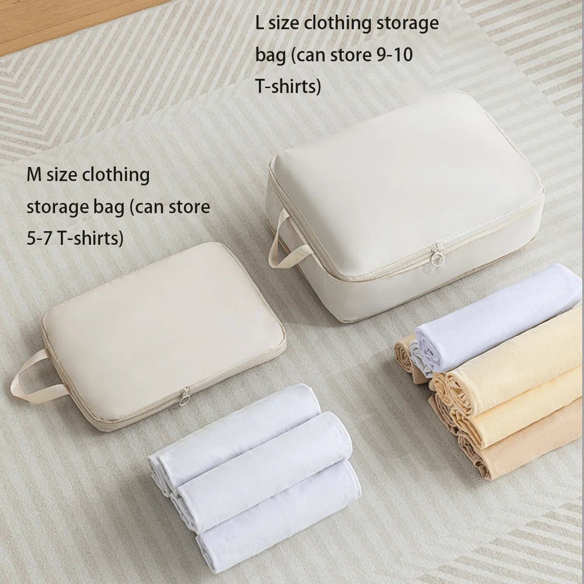 6Pcs Compression Packing Cubes Set