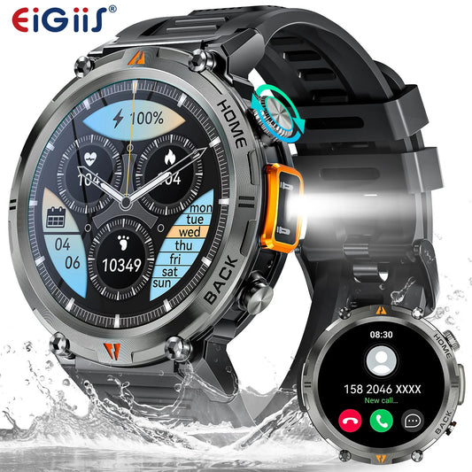 EIGIIS KE3 2025 New Bluetooth Call Smartwatch for men