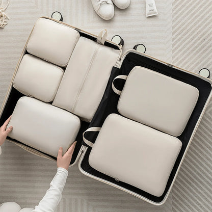 6Pcs Compression Packing Cubes Set