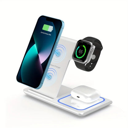 30W LED Fast Wireless Charger Stand