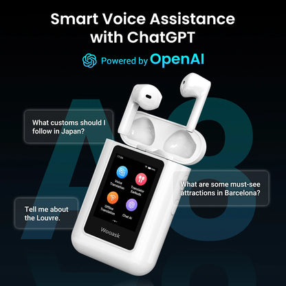 Wooask A8 Translator Earbuds