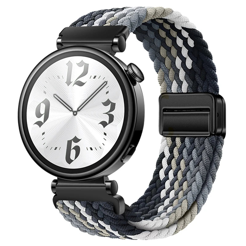 18mm Braided Magnetic Strap For huawei watch
