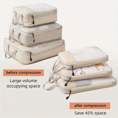 3 Set Compression Packing Cubes