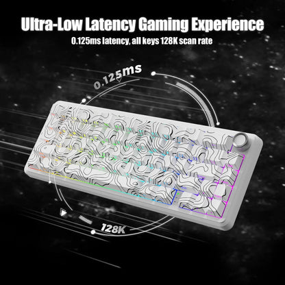 ATTACK SHARK X65PRO HE Rapid Trigger Wireless Gaming Keyboard