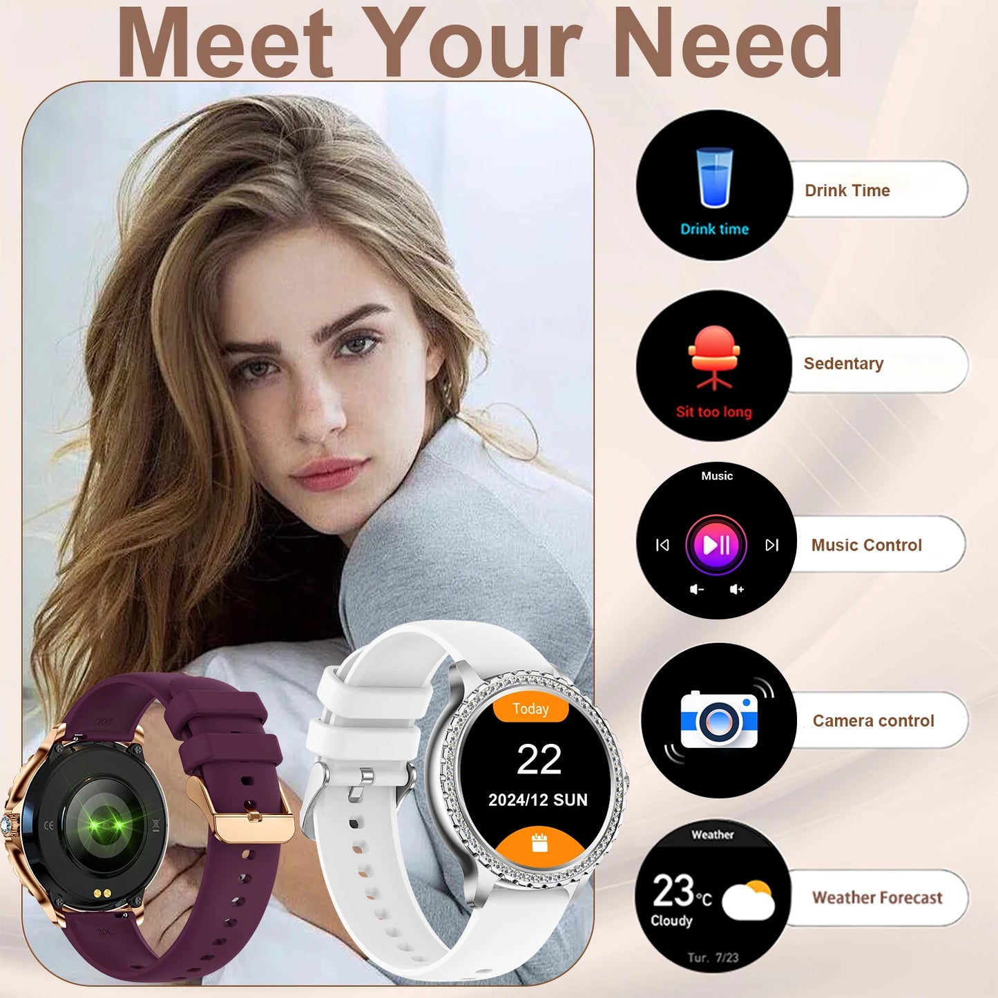 Smart Watch For women