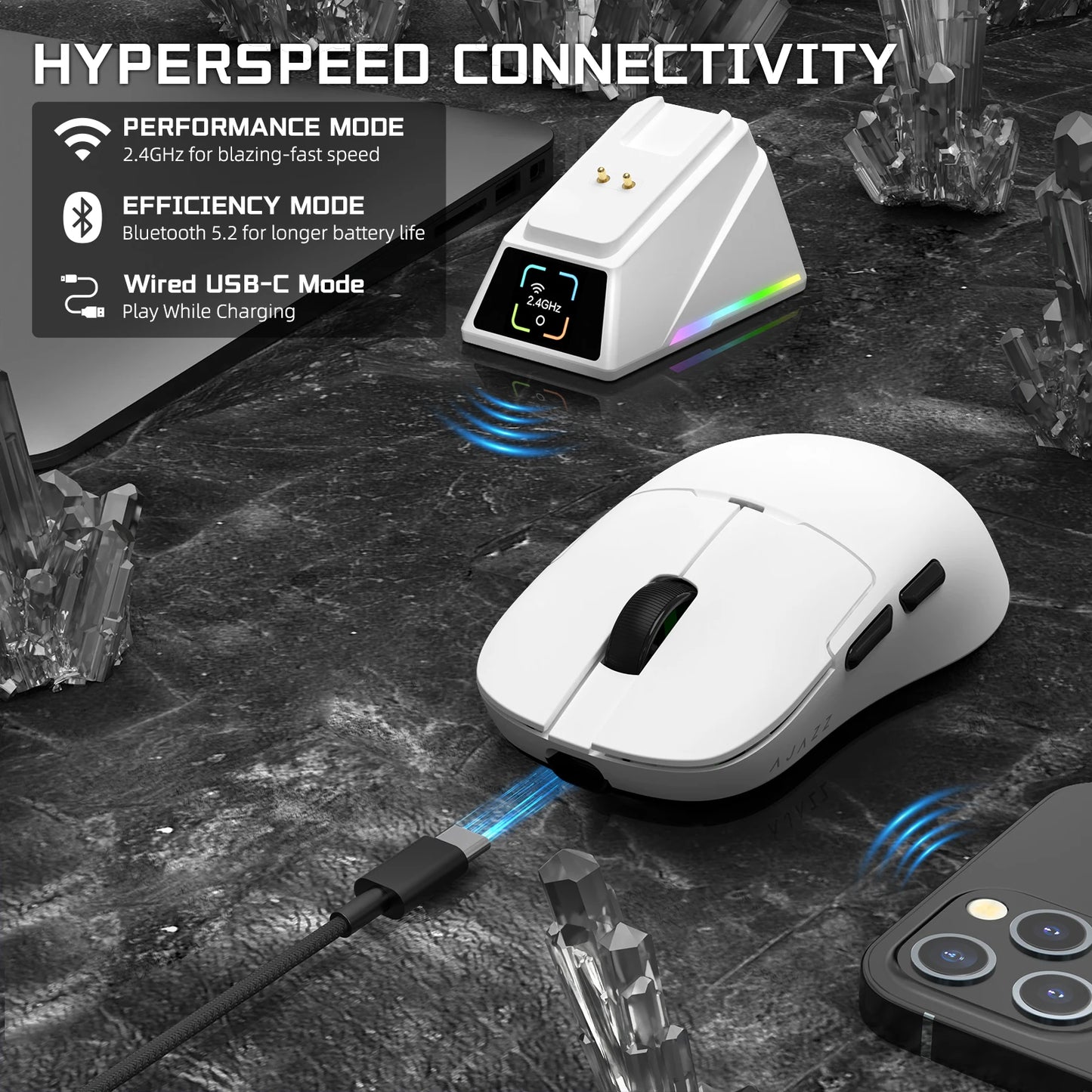 AJAZZ AJ159APEX 8Khz Wireless Gaming Mouse