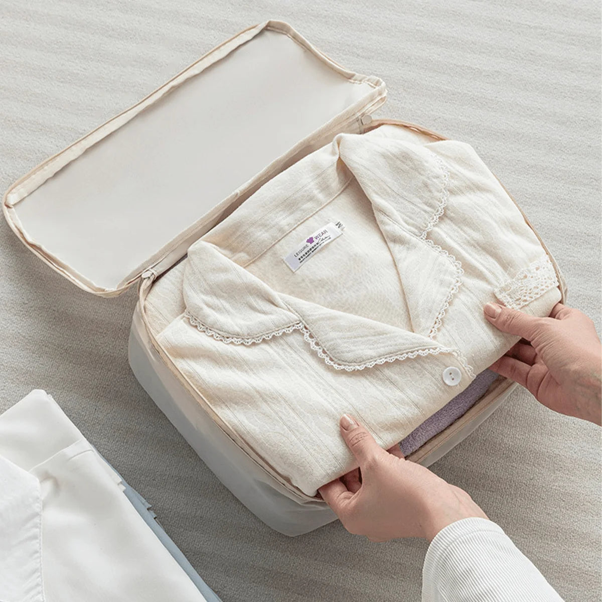 6Pcs Compression Packing Cubes Set