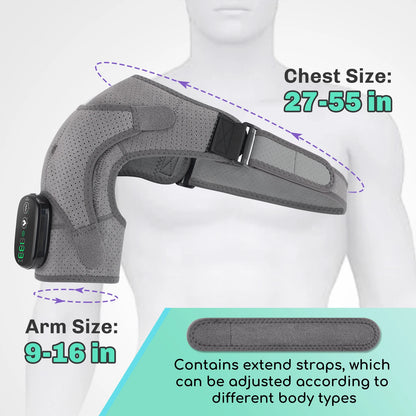 Adjustable Heating Vibration Shoulder Brace