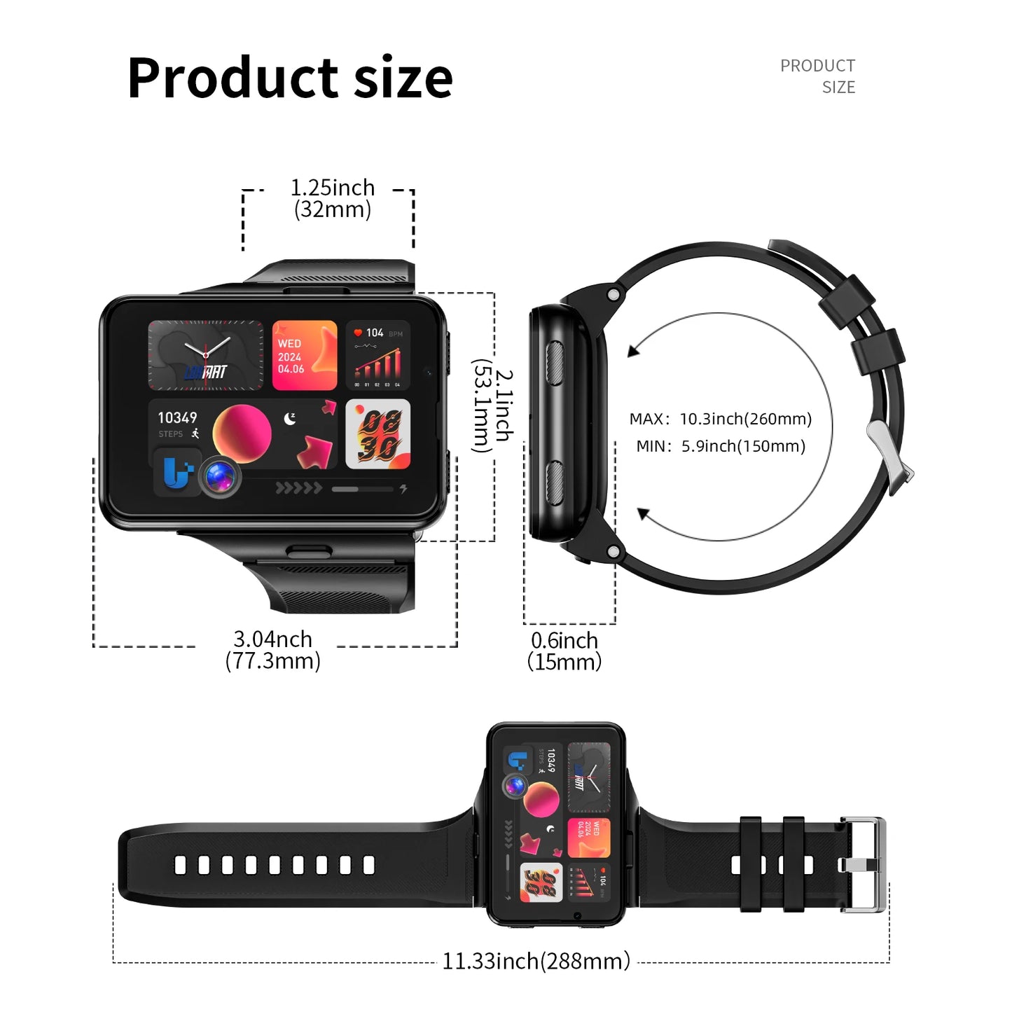 LOKMAT APPLLP MAX Detachable Strap