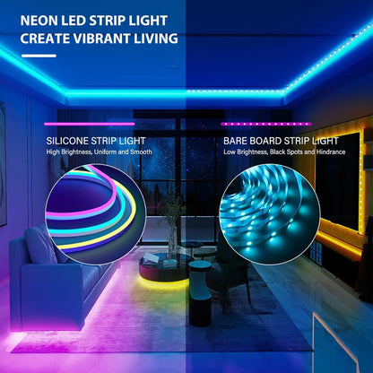 10M/5M/3M Neon WIFI RGB Led Strip Lights