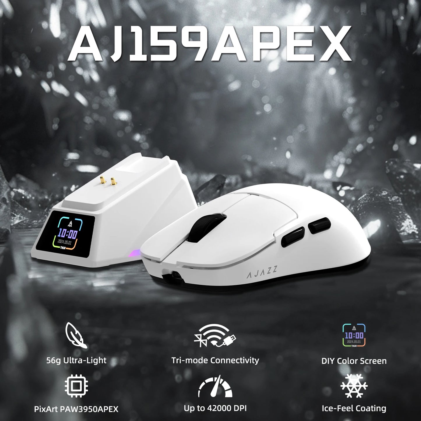 AJAZZ AJ159APEX 8Khz Wireless Gaming Mouse