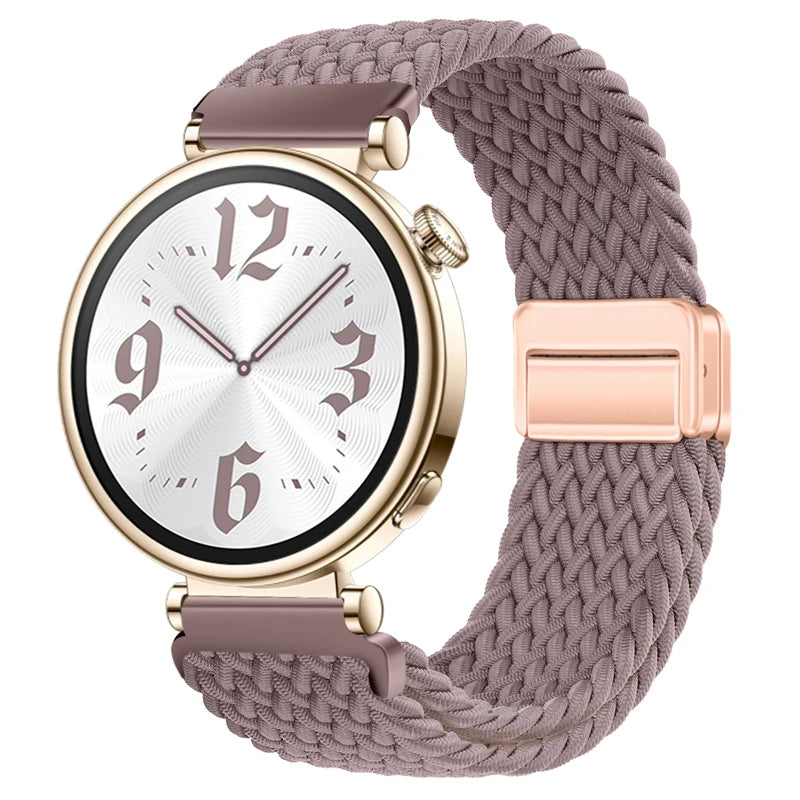 18mm Braided Magnetic Strap For huawei watch