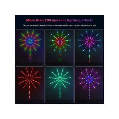 RGB LED Firework Strip Lights with Dream Color