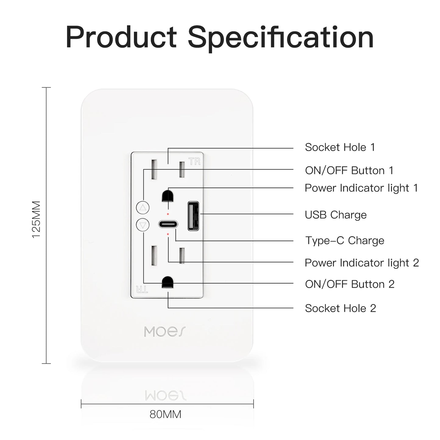 WiFi Smart Power Wall Socket