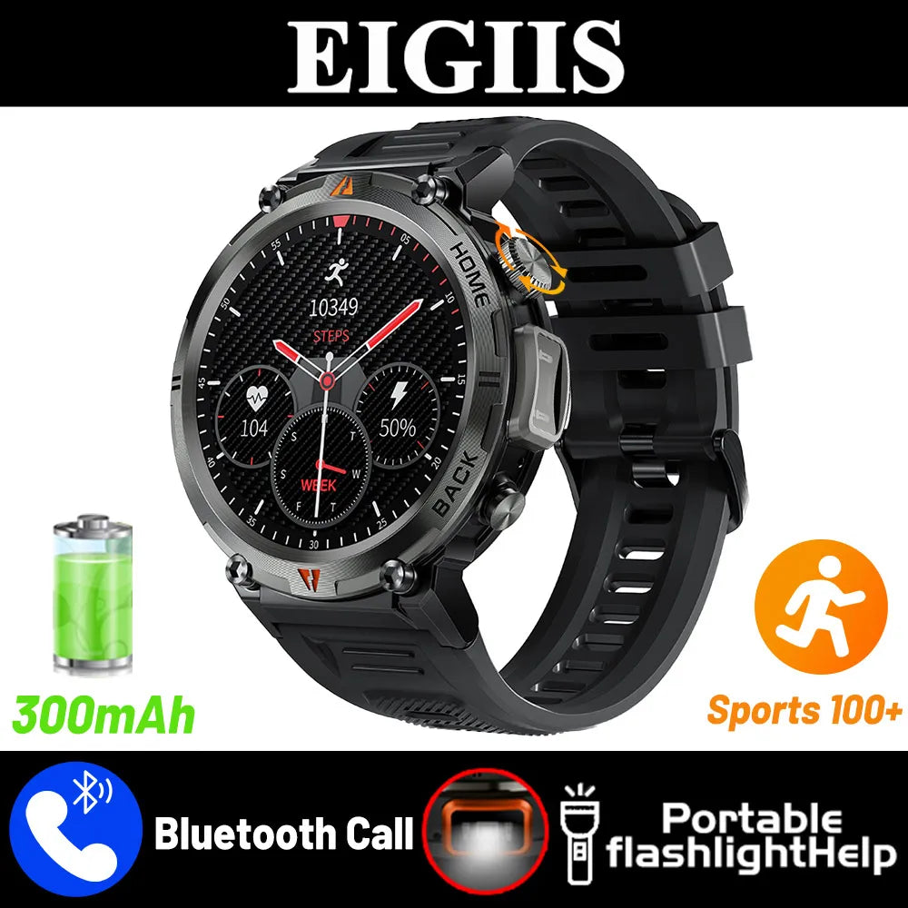 EIGIIS KE3 2025 New Bluetooth Call Smartwatch for men