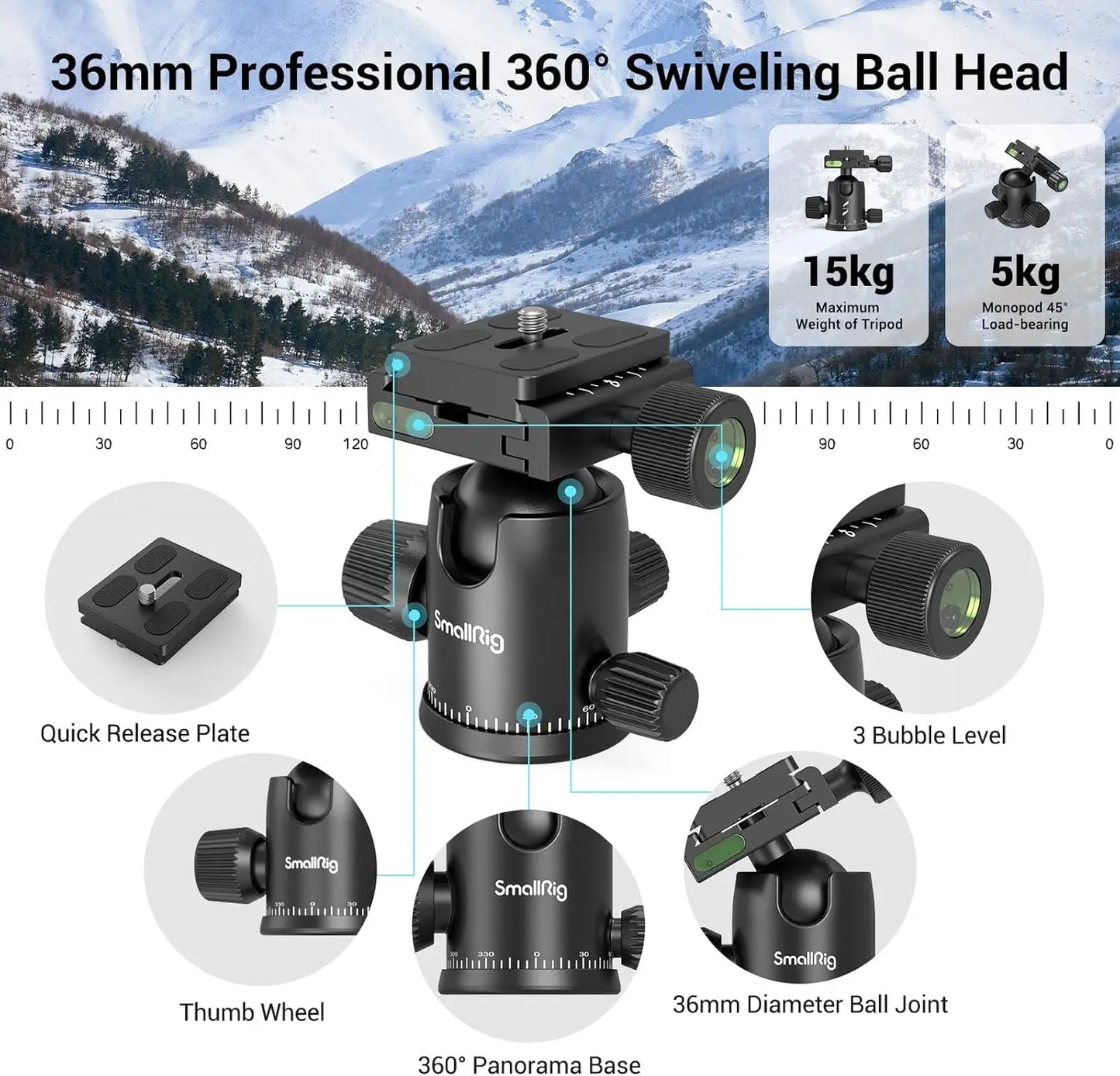 71" Foldable Aluminum Tripod/Monopod