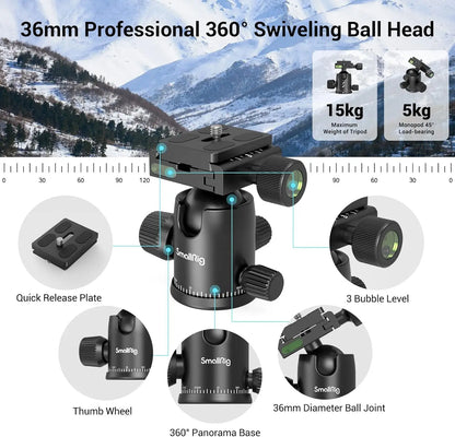 71" Foldable Aluminum Tripod/Monopod