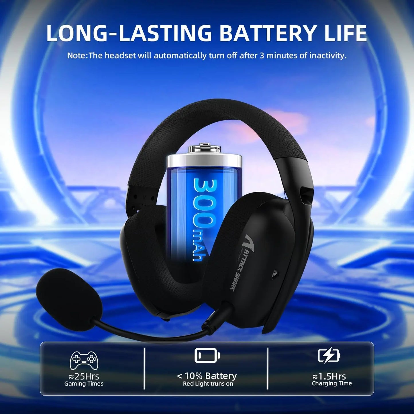 ATTACK SHARK L80PRO Wireless Gaming Headset