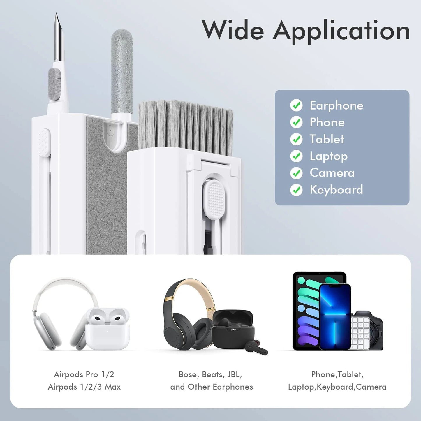 8 in 1 Cleaning Kit Computer Keyboard Cleaner