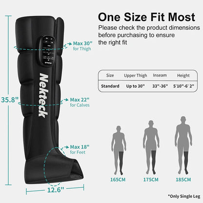 Nekteck 1 Pcs Air Pressure Leg Massager