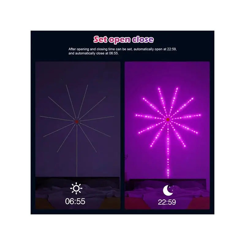 RGB LED Firework Strip Lights with Dream Color