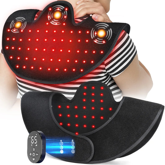 Neck Shoulder Red Light Therapy Massager