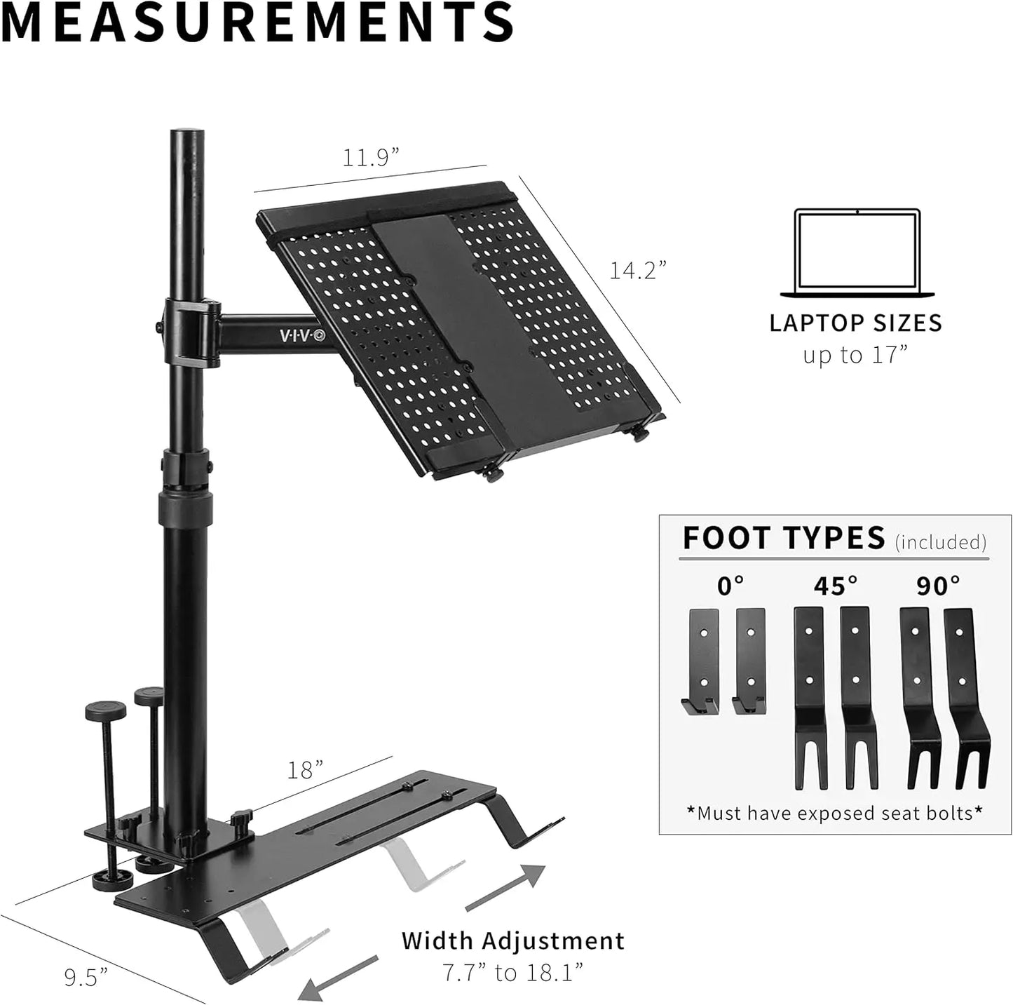 Adjustable Laptop Car Mount