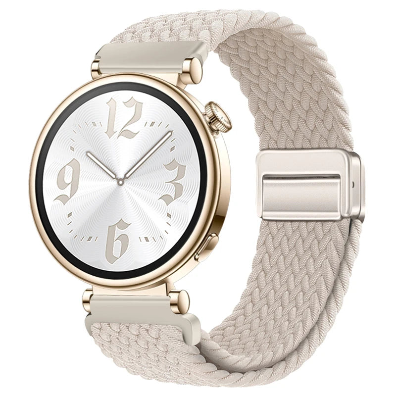 18mm Braided Magnetic Strap For huawei watch