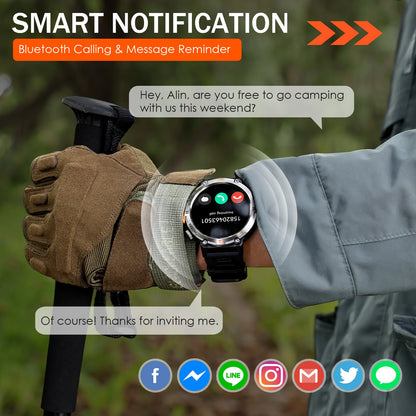 EIGIIS KE3 2025 New Bluetooth Call Smartwatch for men