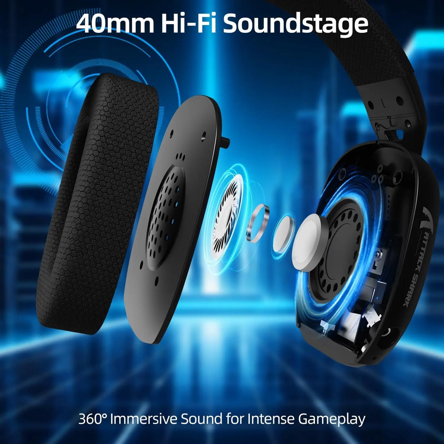 ATTACK SHARK L80PRO Wireless Gaming Headset
