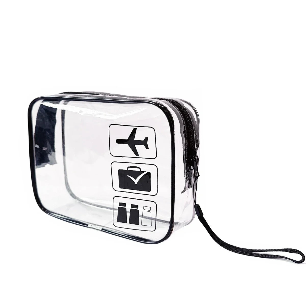 Transparent Zipper Makeup Bag