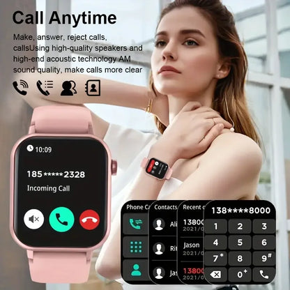 LAXASFIT 2025 New Waterproof Smart Watch
