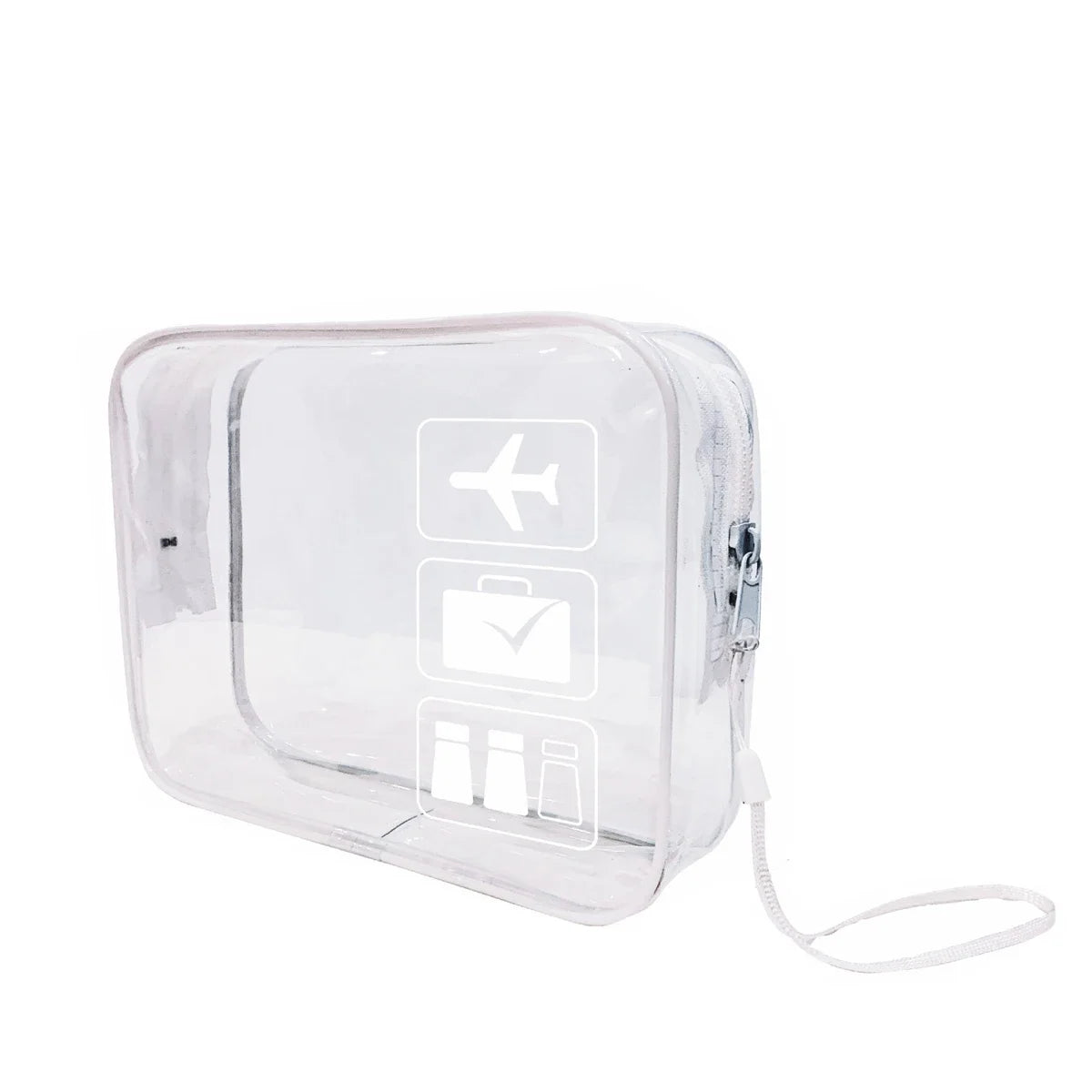 Transparent Zipper Makeup Bag