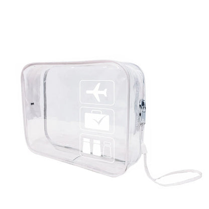 Transparent Zipper Makeup Bag