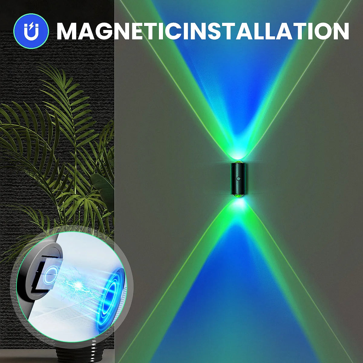LED Motion Sensor Wall Sconce Lights