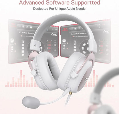 Redragon H510 Zeus White Wired Gaming Headset