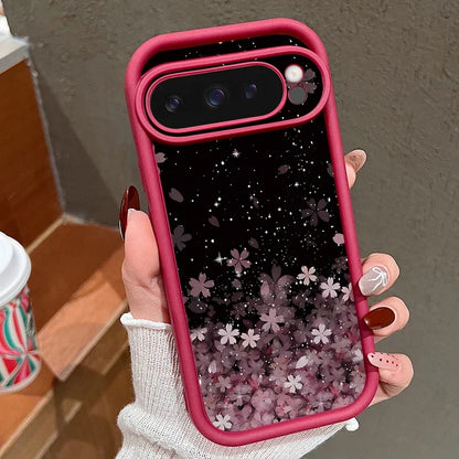 Cherry Blossom Pattern TPU Case